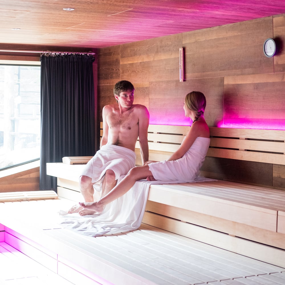 Sauna Wellnesshotel Dolomiten