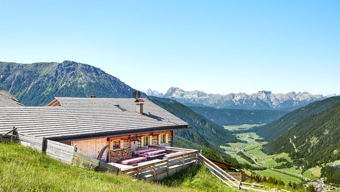 Cabane d'alpage hôtel Tyrol du Sud