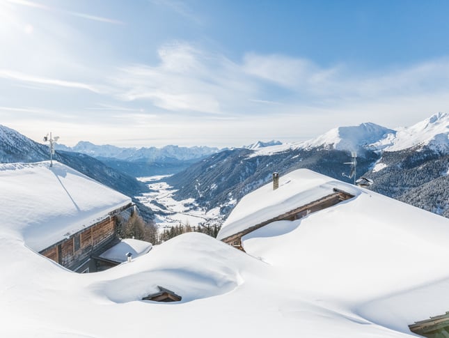 Cabane d'alpage hôtel Tyrol du Sud