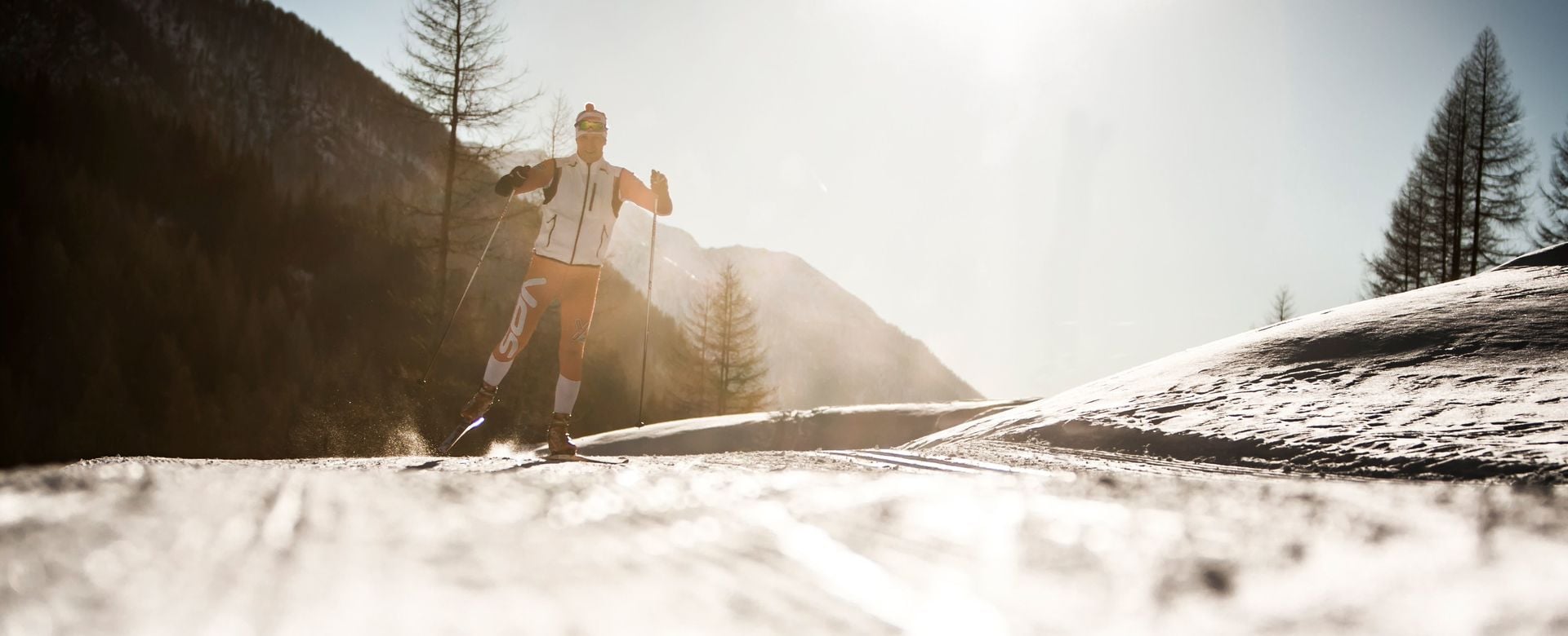 Cross Country skiing Dolomites