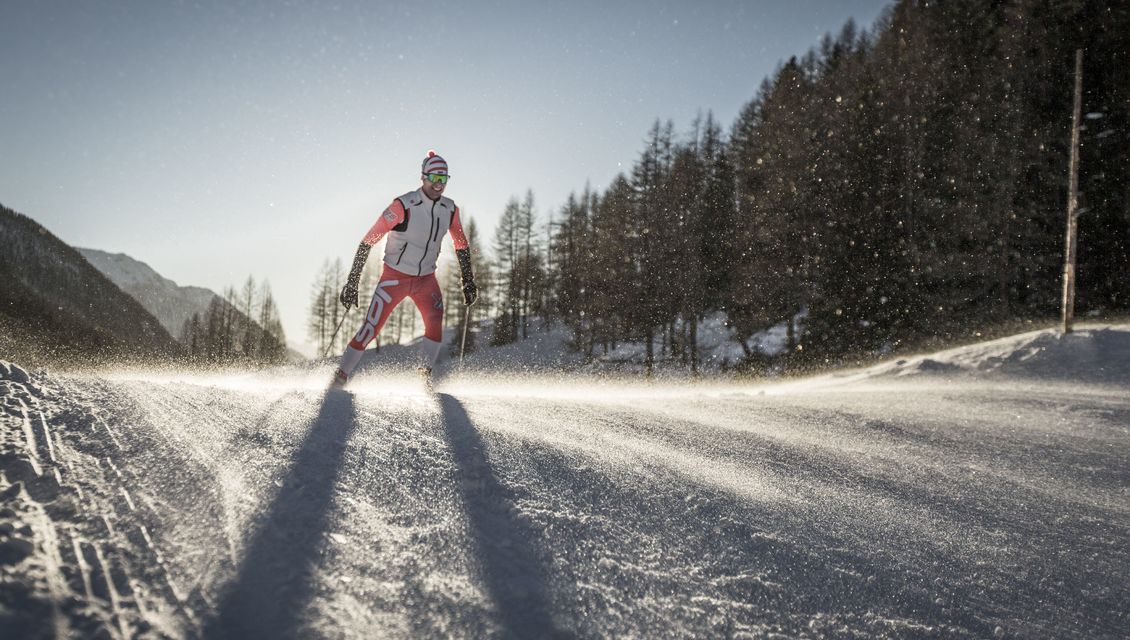 Cross Country skiing Dolomites