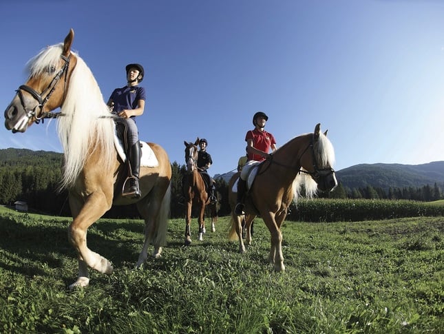 L'équitation dans la vallée de Gsieser