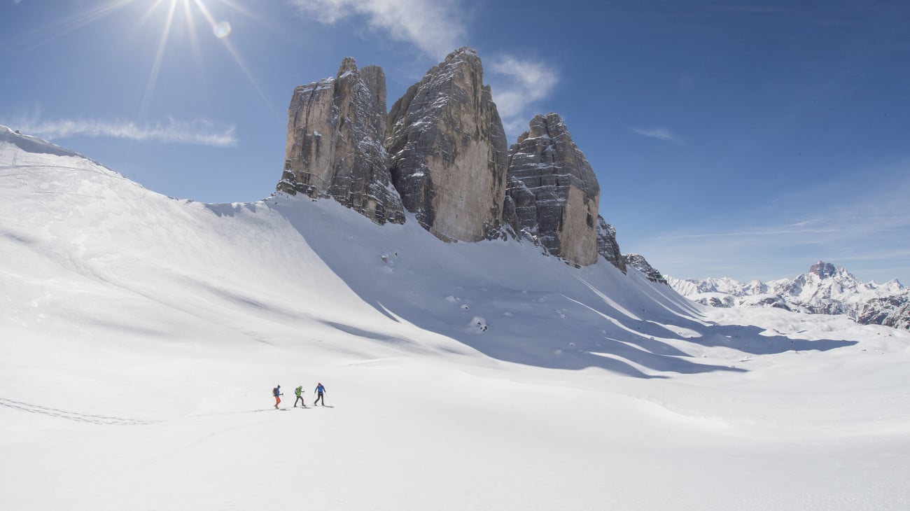 Winter holiday Dolomites